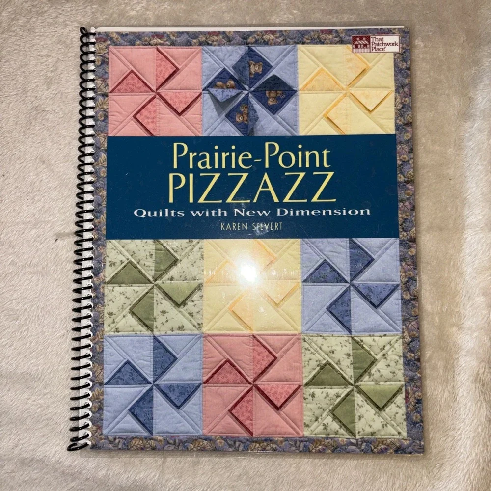 Lot Of 4 Quilting Books Spiral Bound